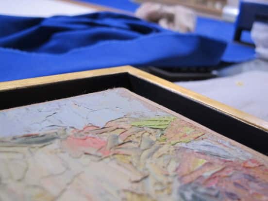 encadrement d'art - caisse américaine sur mesure